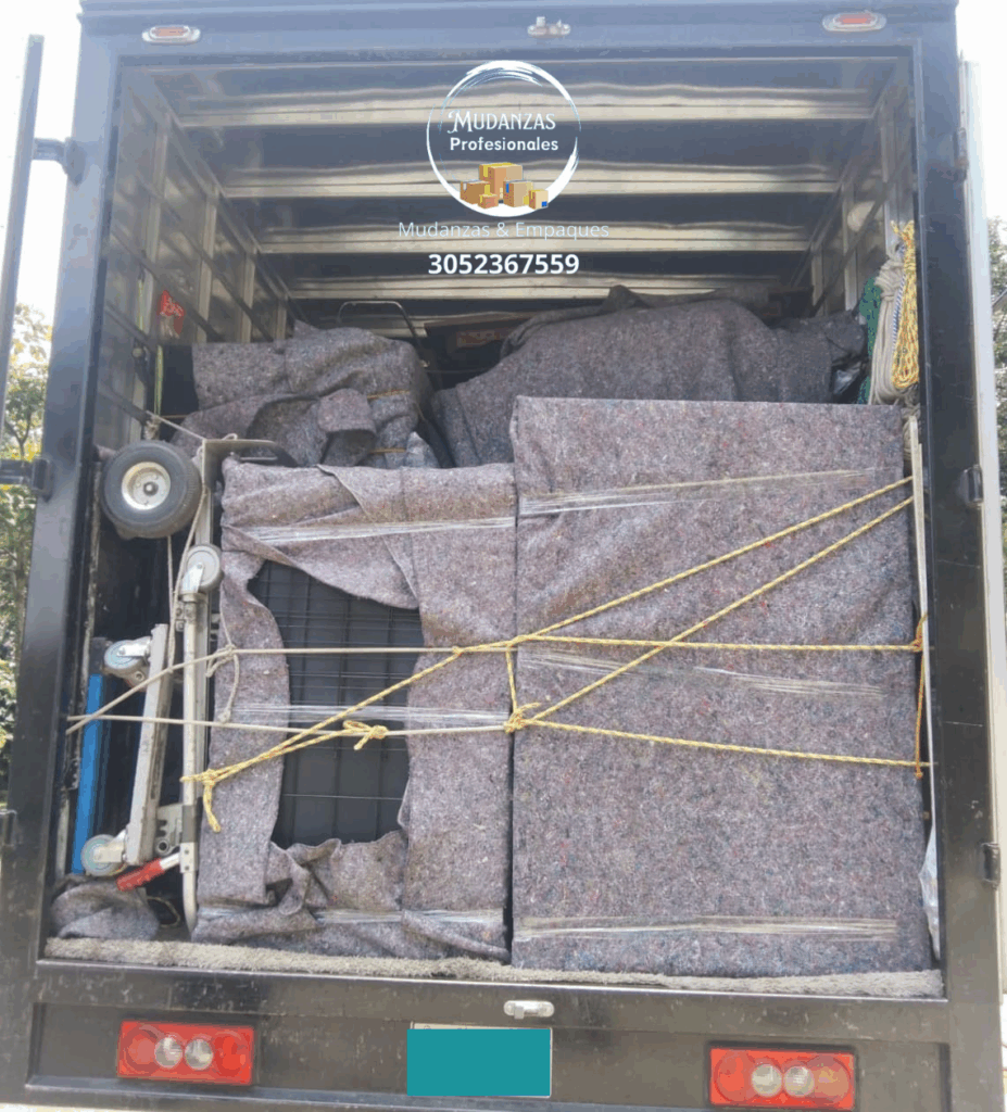 Vehículos Tipo furgón equipados con carretas y cobijas