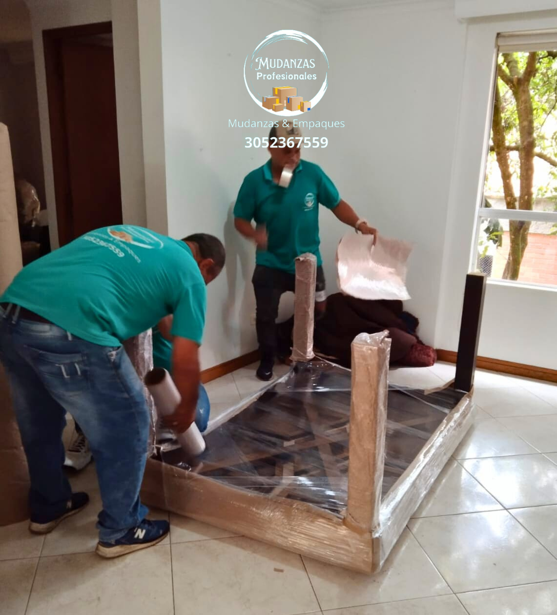 Mudanza premium con embalaje y montaje